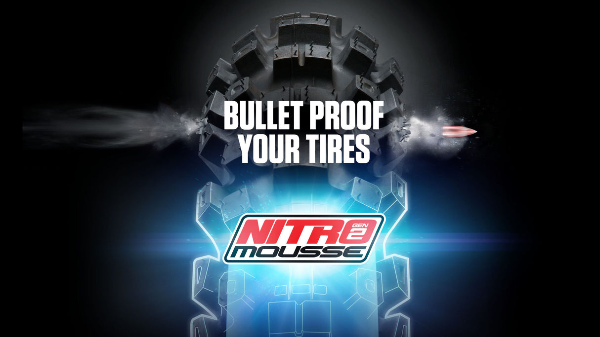 Nitro Mousse 21" 80/100 90/90 10-12 PSI