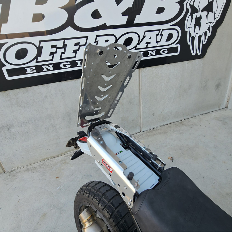 Ducati Desert X Rear carry rack- Solo Highline Hinged