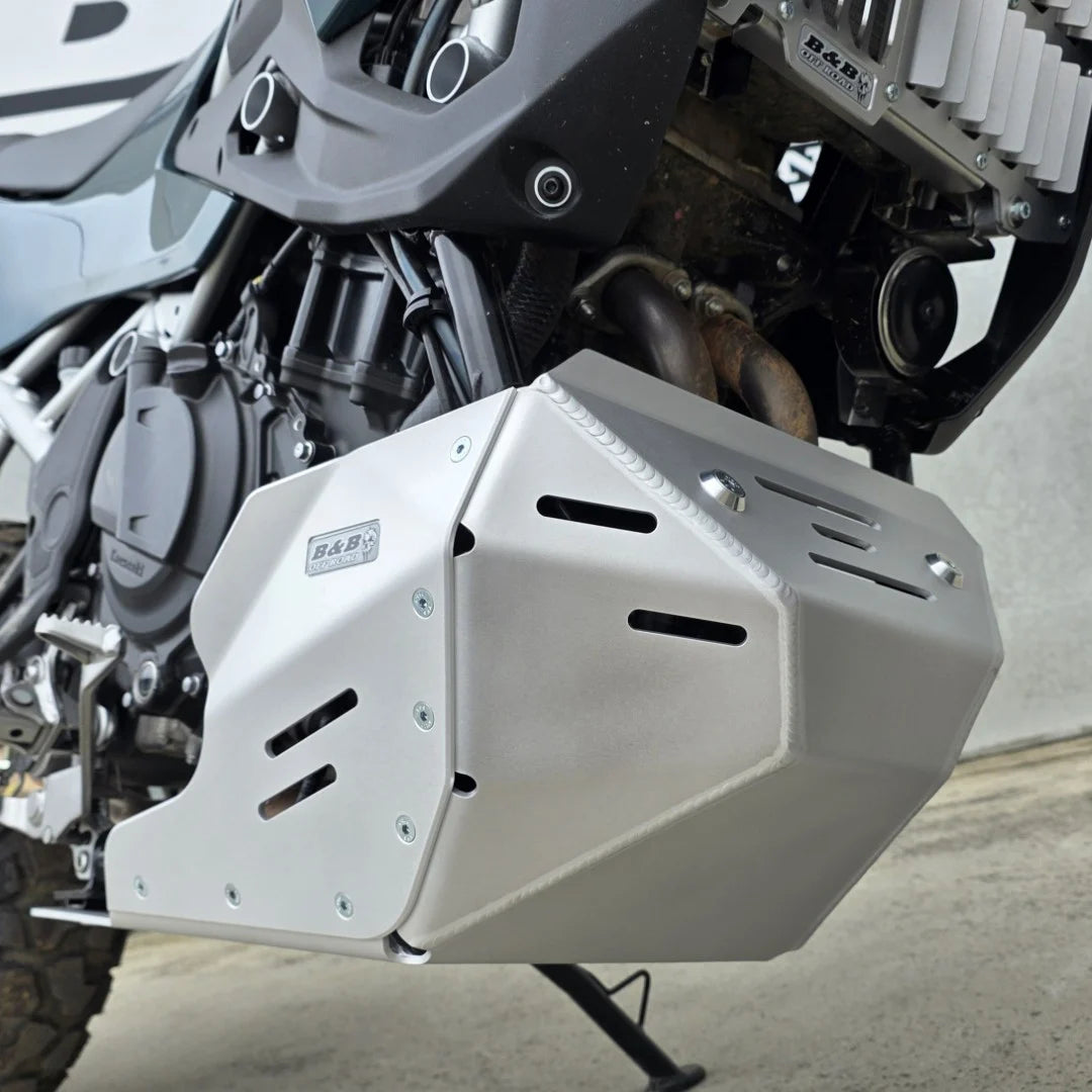 B&B Bash Plate – Kawasaki KLE500 2026