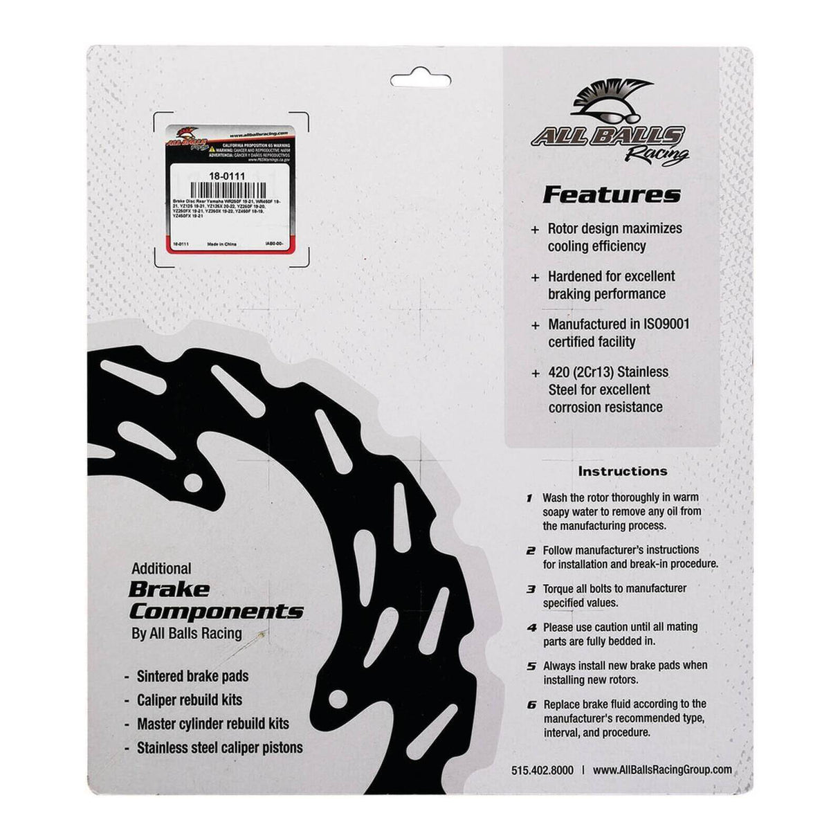 Brake Disc 18-0111