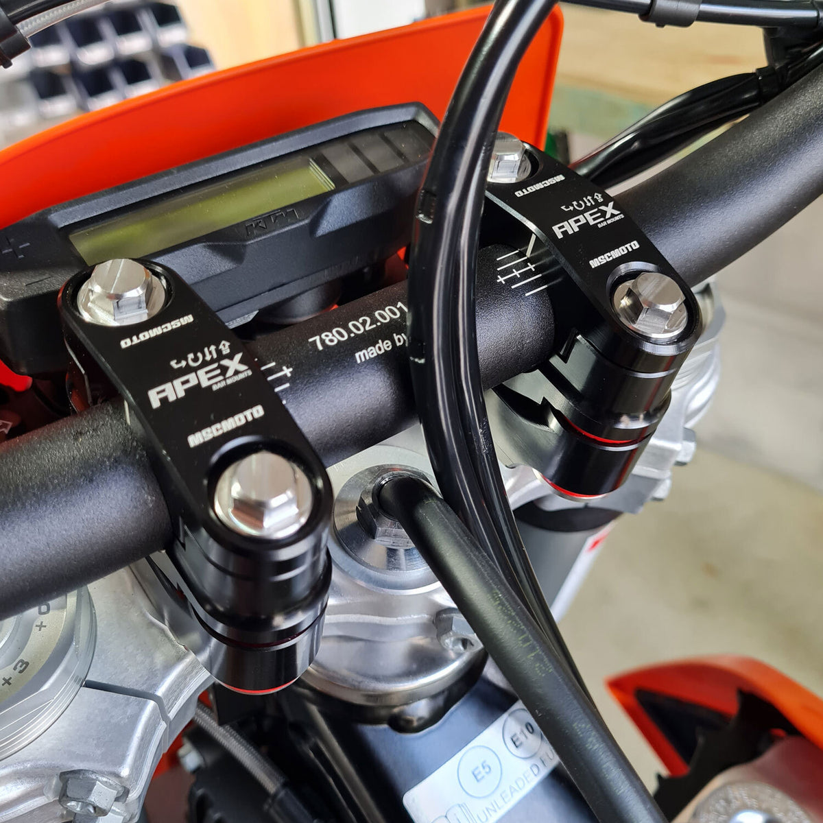 KTM Handlebar Risers Bar Mounts - Fits 690 Enduro, 1090, 1190, 1290, 790 Adventure