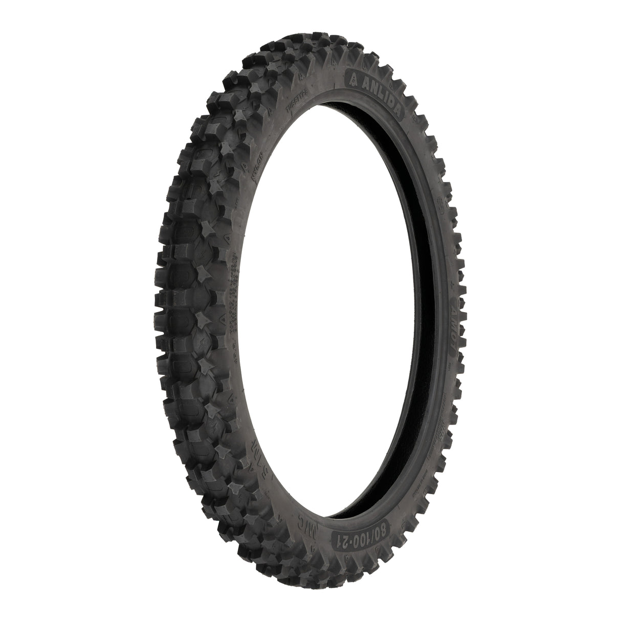 Anlida AM01 Tyre Set 80/100-21 Front & 100/90-19 Rear (NHS)