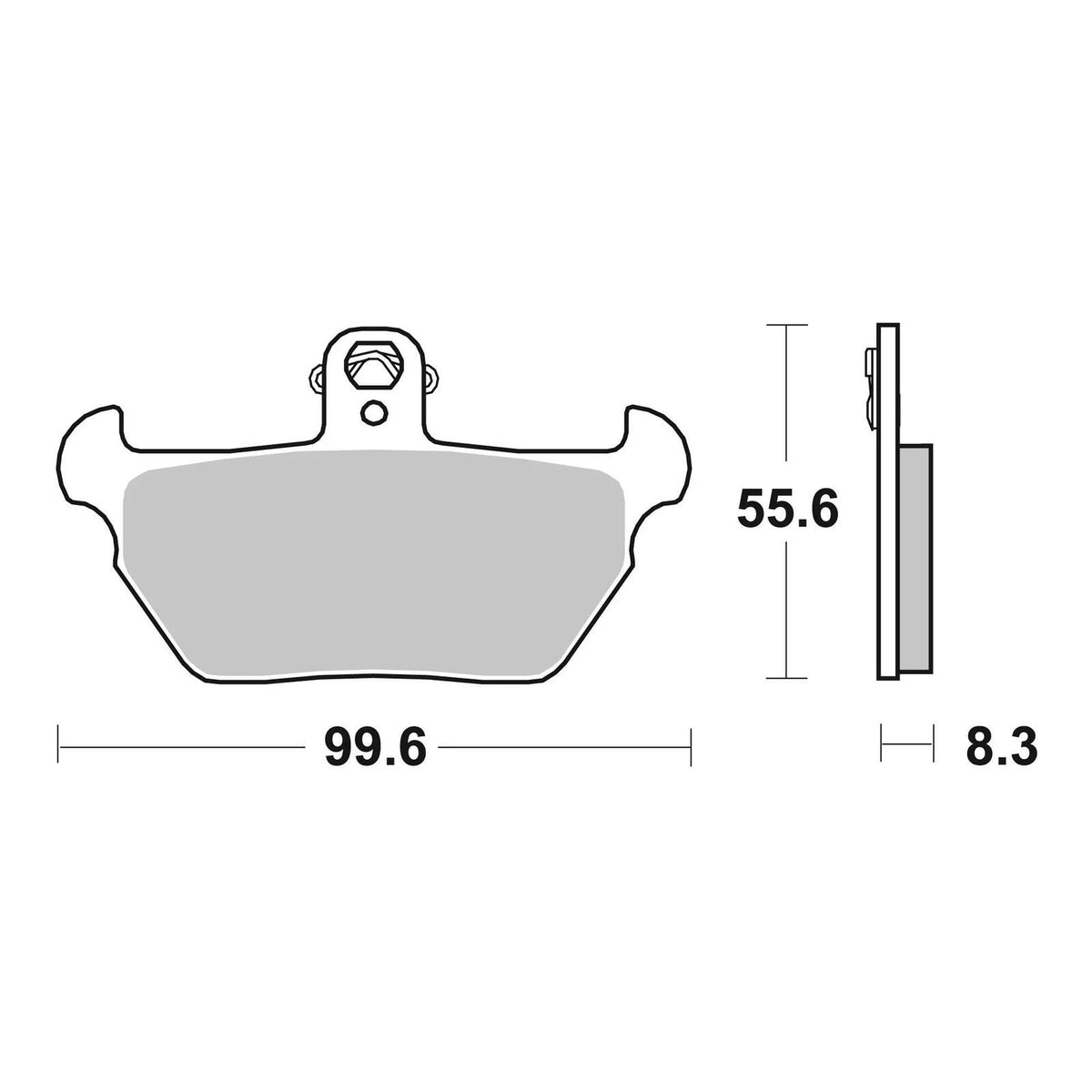 Brembo Prime Brake Pad Sinter Front 07BB22SA