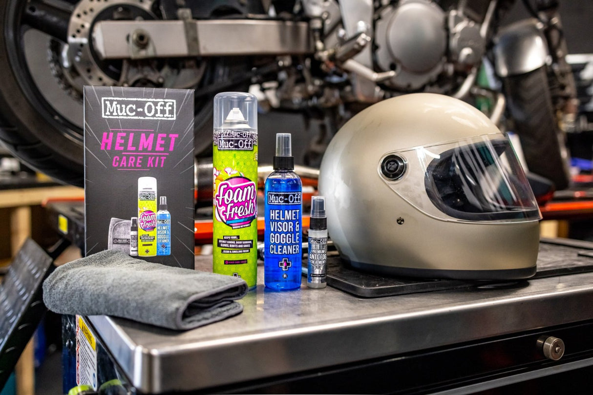 MUC-OFF Motorcycle Helmet Care Kit