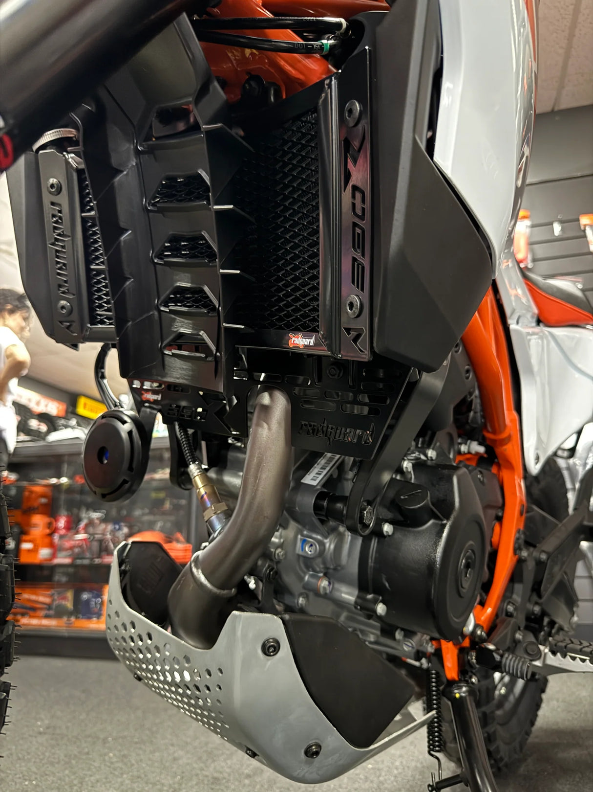 KTM 390 Adventure R 2025-2026 Radiator & Engine Guard Set