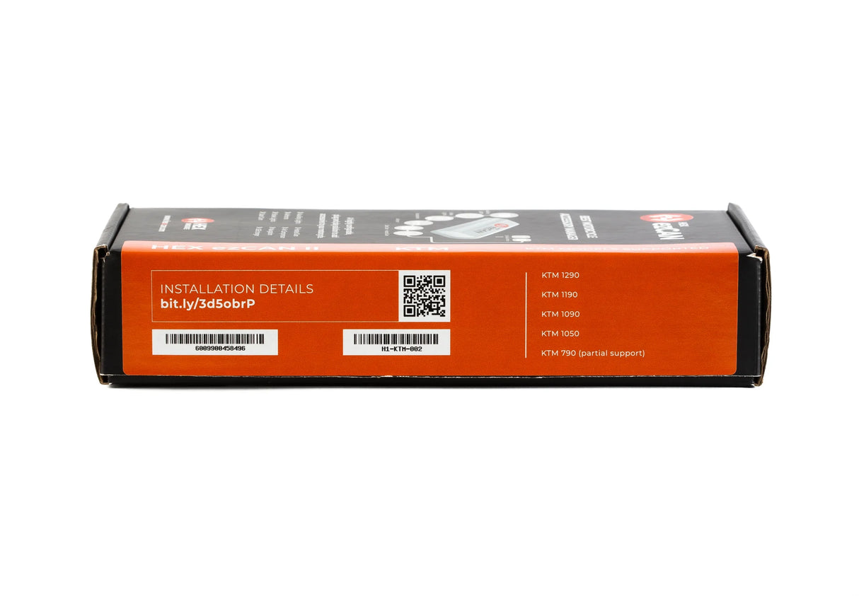 HEX ezCAN - KTM 1290 up to 2020 - all others /1190/1090/1050 and 790 partial