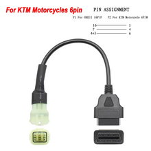 Load image into Gallery viewer, OBD2 Adaptor Cable for KTM CFMOTO Yamaha Honda