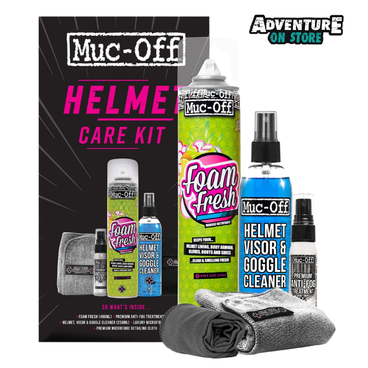 MUC-OFF Motorcycle Helmet Care Kit