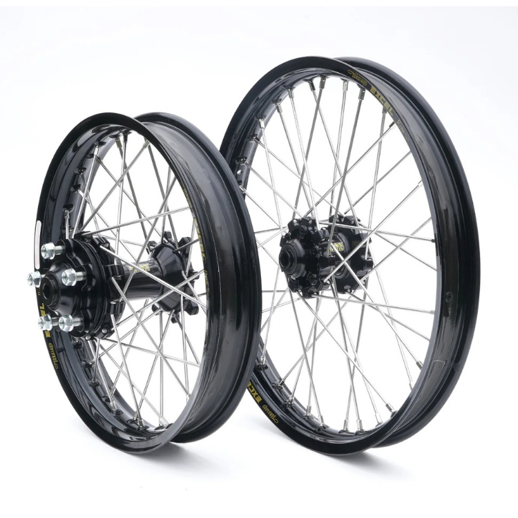 Ducati Desert X Haan Black Hubs/Excel Black Rims Wheel Set (21*1.85/18*2.5)
