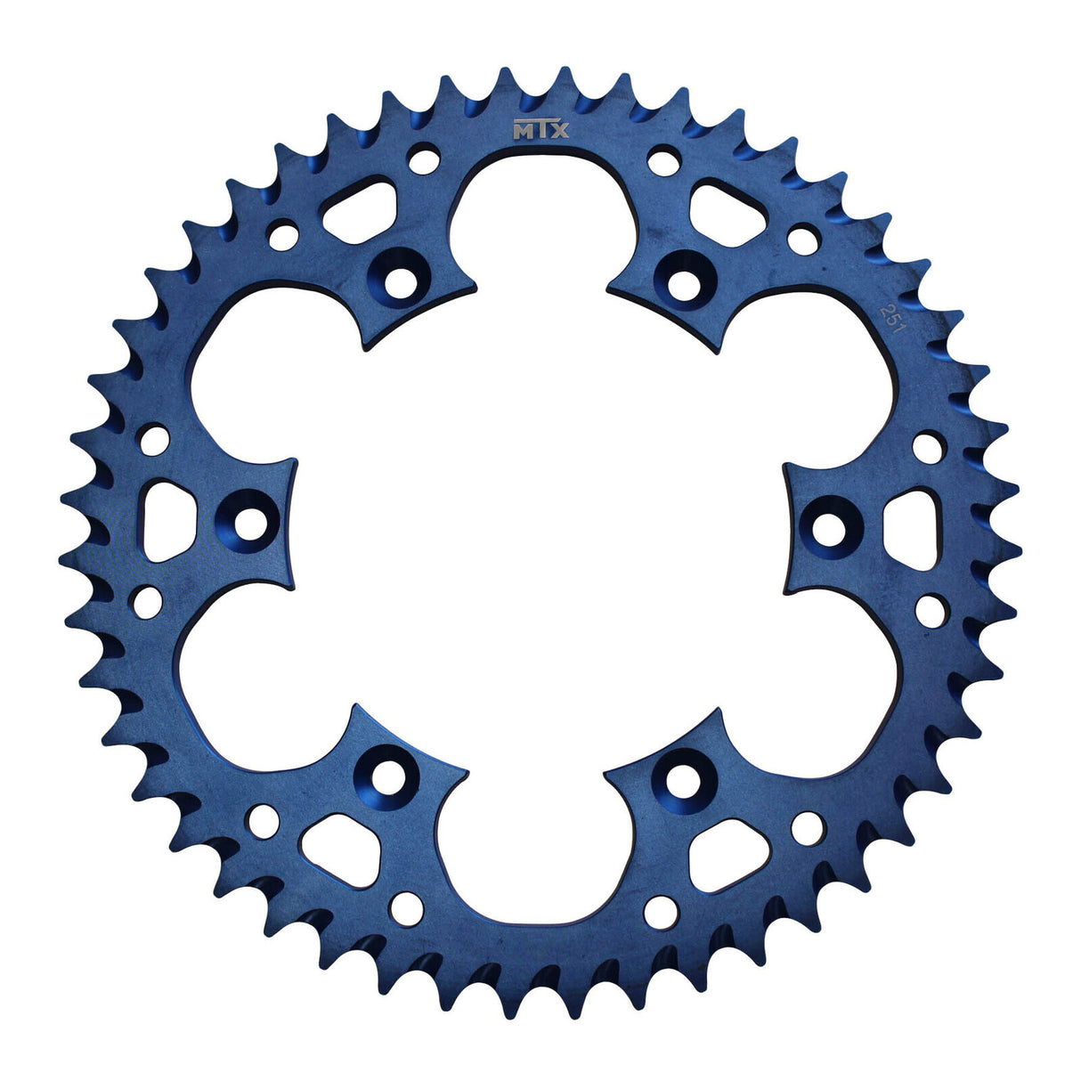 XAM Sprocket Kit Yamaha YZ250 '02-'04 Zero Blue 14/49