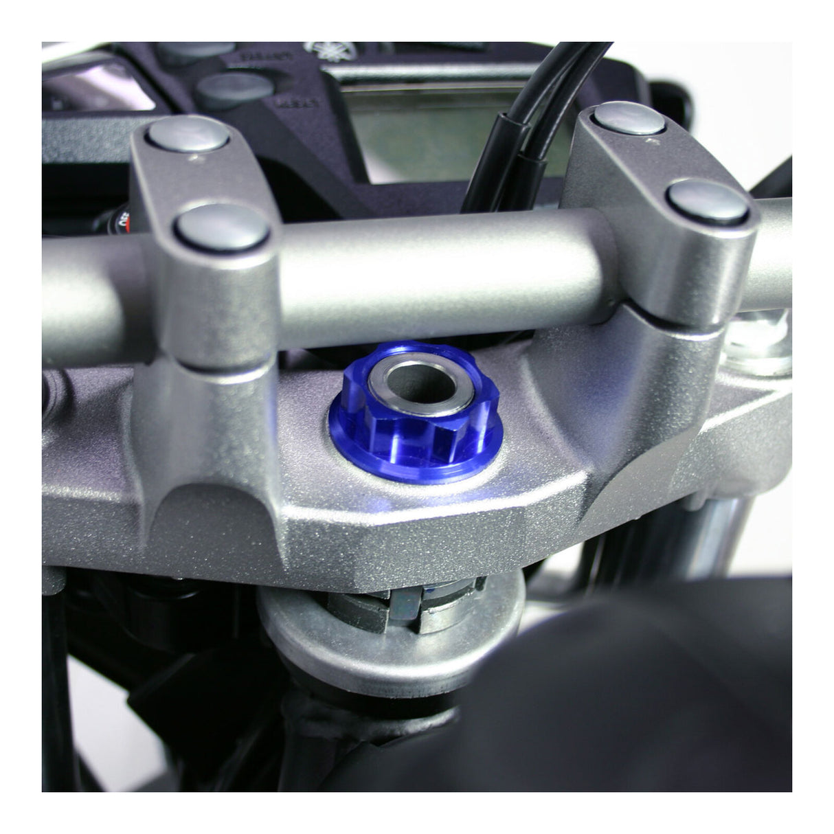 Zeta Stem Nut M24 x 32 P1.0 H12 - Blue