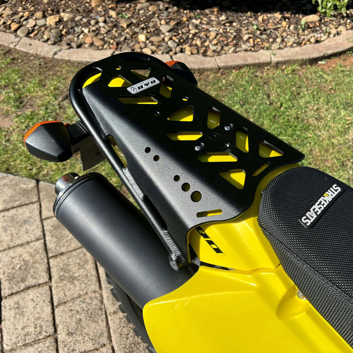 Rear Carry Rack – Suzuki DRZ400E 00-24 | Kawasaki KLX400 03-05