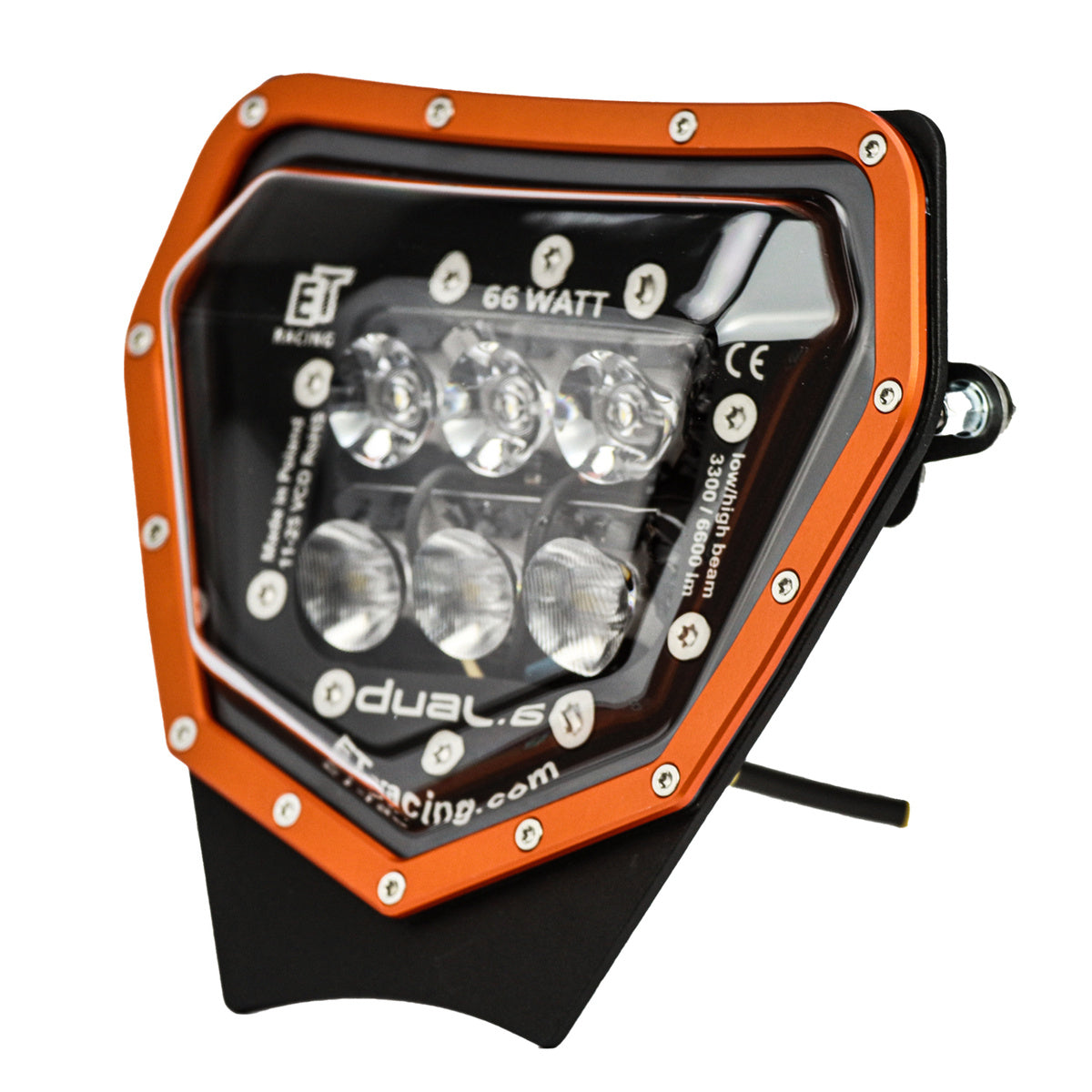 Dual.6 Headlight for KTM 150-500cc TBI/ EXC/EXC-F/XC/XC-F 2024 up