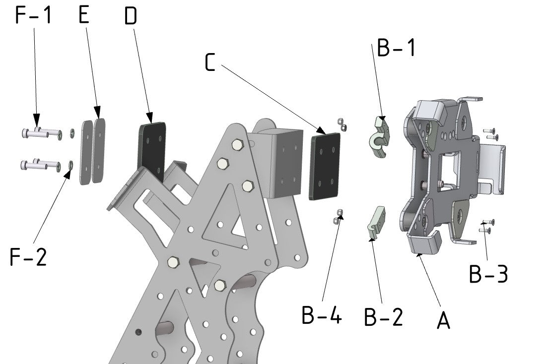 Carpe Iter Yamaha Tenere 700 GPS Bracket