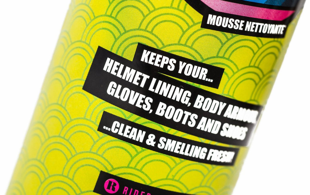 MUC-OFF Motorcycle Helmet Foam Fresh Sanitizer 400ml