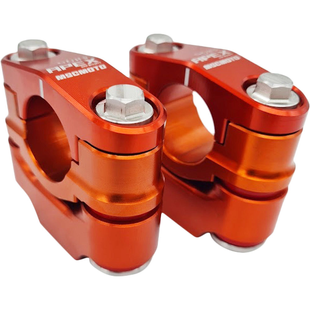 Apex Anti Vibration Bar Mounts Orange