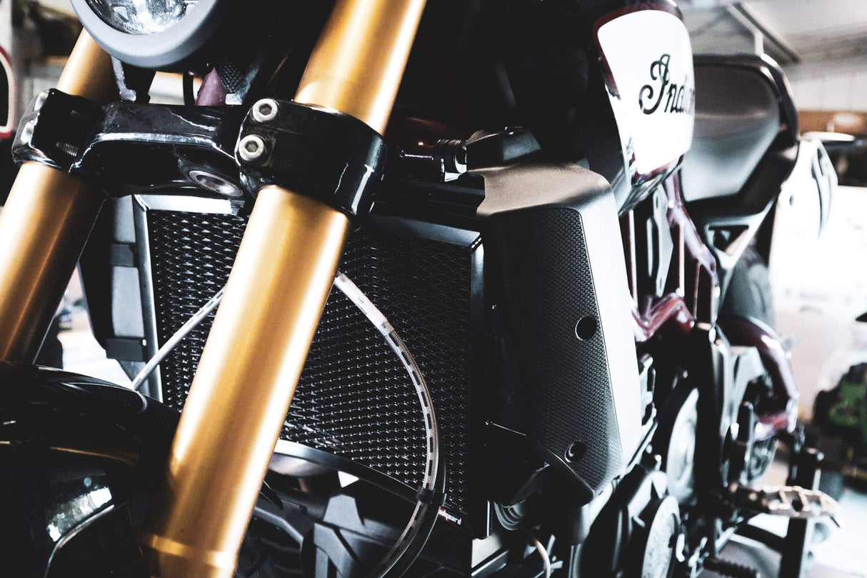Indian FTR 1200 / S / Rally / R Carbon 2019-2025 Radiator Guard & Oil Guard Set