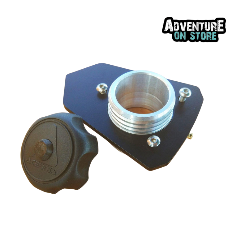 High Fuel Filler Neck with Acerbis Cap for KTM 690 2019+