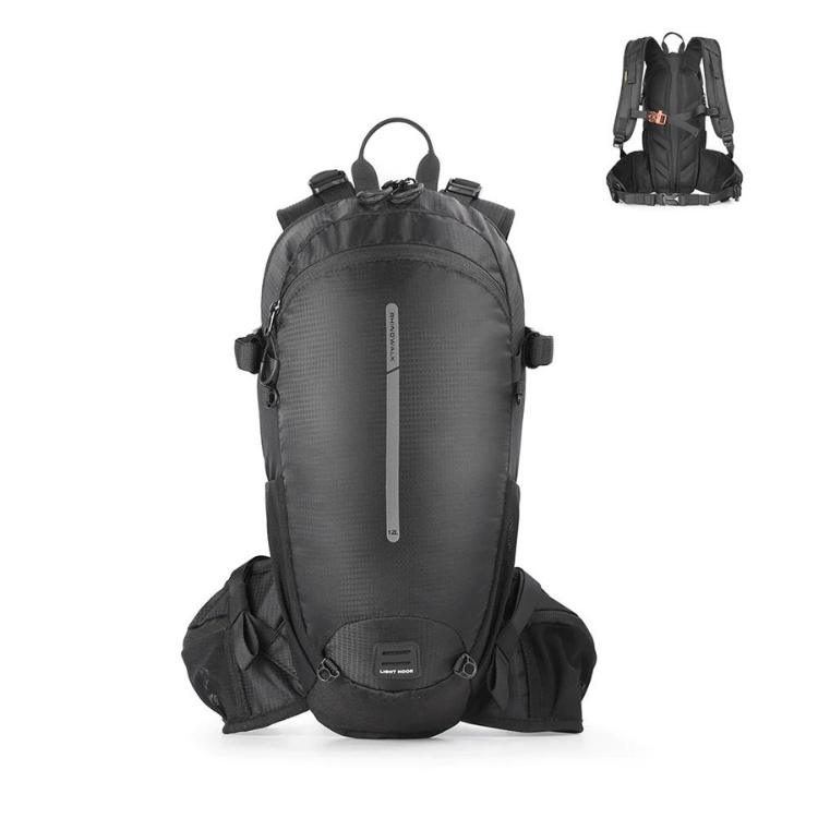 RhinoWalk ADV12 Motorcycle Backpack Black