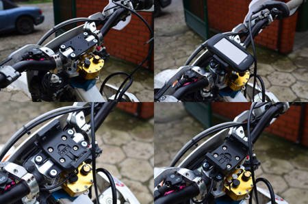 GPS Mount for KTM EXC and 690 enduro, Husqvarna TE/FE