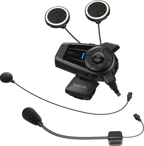 Sena 10C-EVO Bluetooth Comms, Camera w HD Speakers