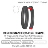 EK Chains 520 QX-Ring Heavy Duty 120L Race Chain