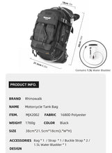 Load image into Gallery viewer, Rhinowalk 9l Tank Bag inc 1.5l Water Bladder