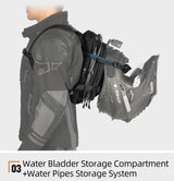 RhinoWalk 9L Motorcycle Tank Bag – Hydration Bladder, Waterproof Gear