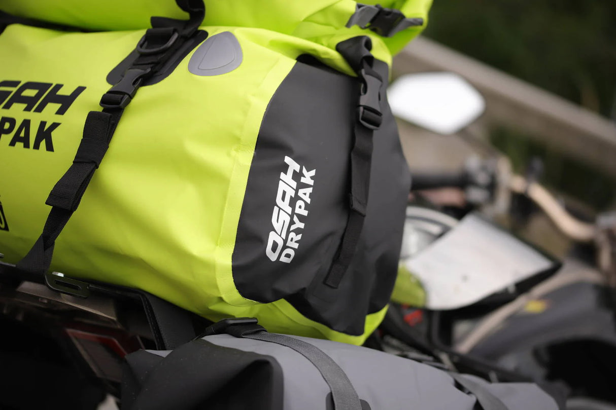 OSAH 40L Drift Duffel Bag Hi-Vis Green