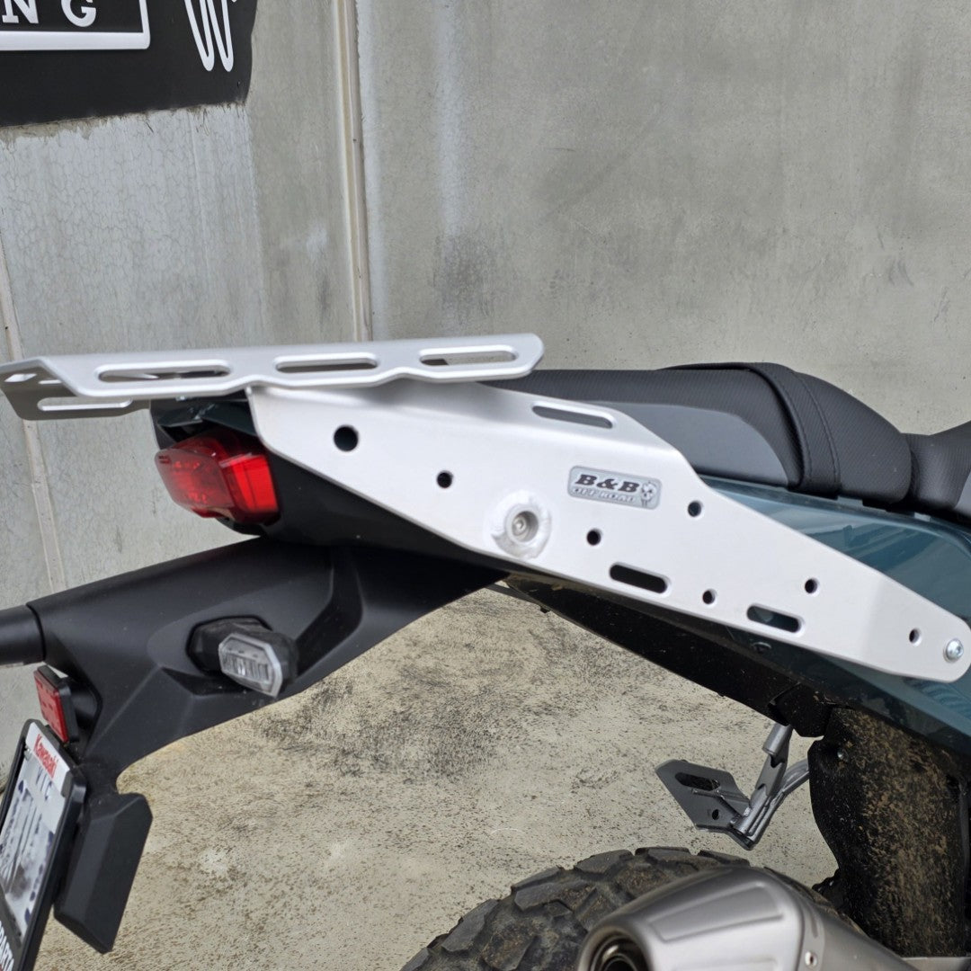 B&B Tail Rack – Kawasaki KLE500 2026