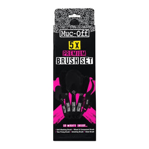 MUC-OFF Motorcycle Brush Set x5