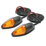 DRC INDICATORS -  LED 586 Flat Mount Pair Orange