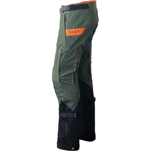 Thor 2025 Range Army / Orange Offroad Pants