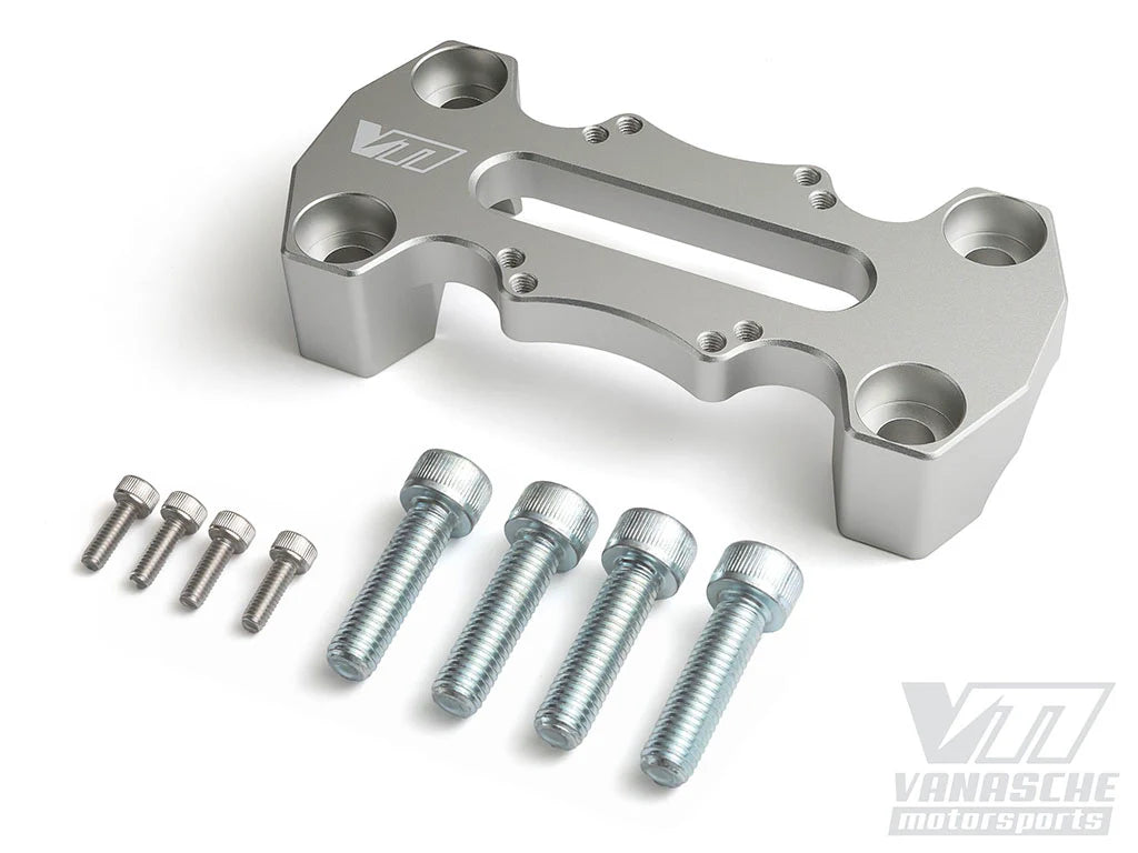 Vanasche AMPS Handlebar Top Clamp with GPS Mount Pattern 38x90