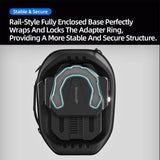RhinoWalk 6.5L Magnetic Quick Release Expandable Tank Bag