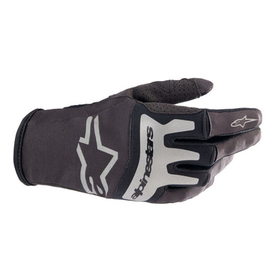 Alpinestars MX23 Techstar Gloves Black Brushed Silver