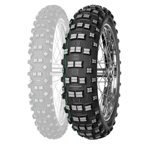 Mitas Terra Force EF Super Light 120/90-18 Green Stripe Rear Tyre
