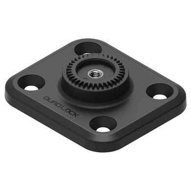 Quad Lock 360 Base - Flat Rectangle - 4 Hole