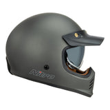 Nitro MX502 Retro Satin Helmet