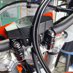 KTM SX/SX-F/ Husqvarna TC/FC Apex Anti Vibration Bar Mounts Orange