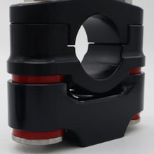 Load image into Gallery viewer, KTM SX/SX-F/ Husqvarna TC/FC Apex Anti Vibration Bar Mounts Black
