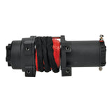 ALL BALLS 4 BOLT WINCH 4500LB with 33FT SYNTHETIC ROPE