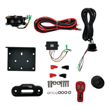 Load image into Gallery viewer, ALL BALLS 4 BOLT WINCH 4500LB with 33FT SYNTHETIC ROPE
