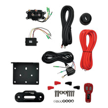 Load image into Gallery viewer, ALL BALLS 4 BOLT WINCH 6000LB with 33FT SYNTHETIC ROPE