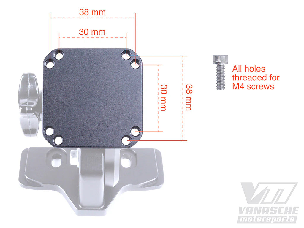 Vanasche GPS Mount for KTM 390 GPS Mount (ADV R & X) 2025+