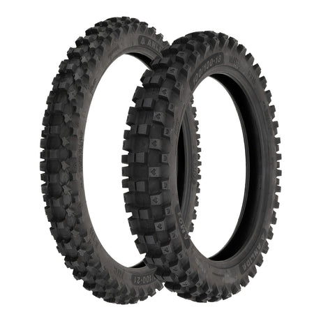 Anlida AM01 Tyre Set 80/100-21 Front & 110/90-19 Rear (NHS)