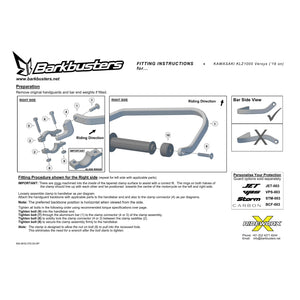 Barkbusters Handguards Kawasaki Versys 1000 '19-