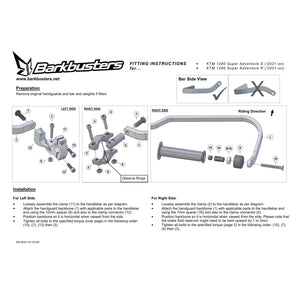 Barkbusters Handguards KTM 1290 Super ADV R/S '21-