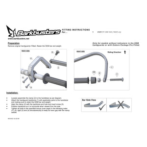 Barkbusters Backbone Bar For BMW R 1300 GS