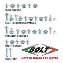 Load image into Gallery viewer, Bolt Body Work Fastener Kit Beta